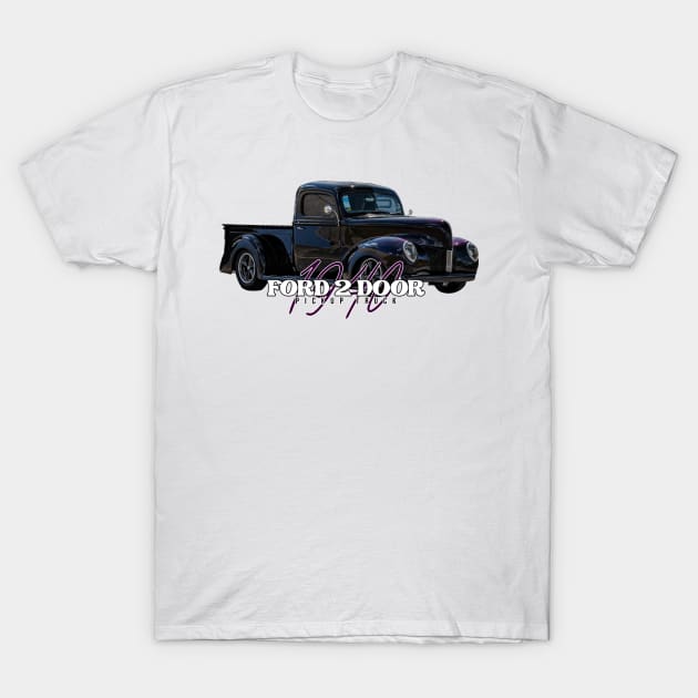 1940 Ford 2 Door Pickup Truck T-Shirt by Gestalt Imagery